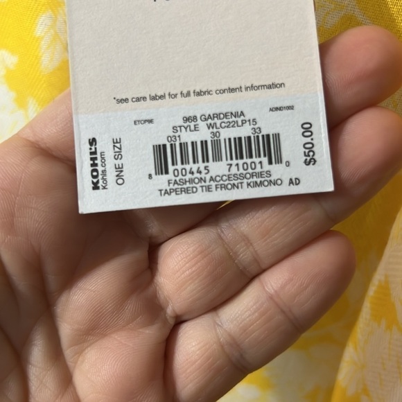 Lauren Conrad Duster/ cover up/ kimono one size fits most - Picture 11 of 12